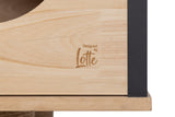 Designed By Lotte Kratzbaum Nela – Holz 56 × 56 × 124 cm braun