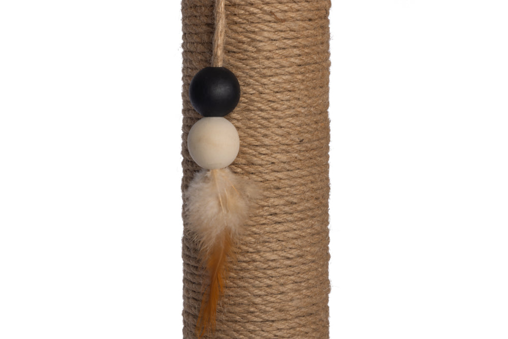 Designed By Lotte Kratzbaum Nela – Holz 56 × 56 × 124 cm braun