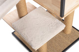 Designed By Lotte Kratzbaum Nela – Holz 56 × 56 × 124 cm braun