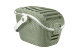 Curver Transportbox Rattanoptik – 51 × 38 × 33 cm für Hunde & Katzen bis 8 kg