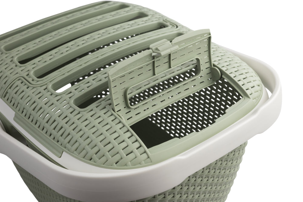Curver Transportbox Rattanoptik – 51 × 38 × 33 cm für Hunde & Katzen bis 8 kg