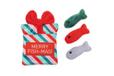 Beeztees Xmas Fish-Mas – Katzenspielzeug mit Knisterfolie