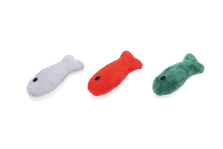 Beeztees Xmas Fish-Mas – Katzenspielzeug mit Knisterfolie