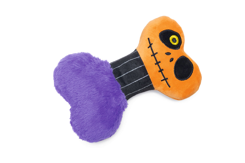 Beeztees Halloween-Knochen für Hunde aus Plüsch, 24 cm