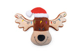 Beeztees XMAS Rudolph Hundespielzeug aus Plüsch mit Squeaker, 36 cm