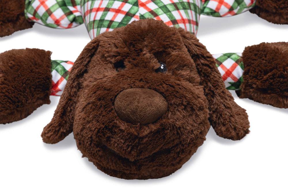 Beeztees XMAS XL Weihnachtskuscheltier für Hunde – 45x46x13 cm