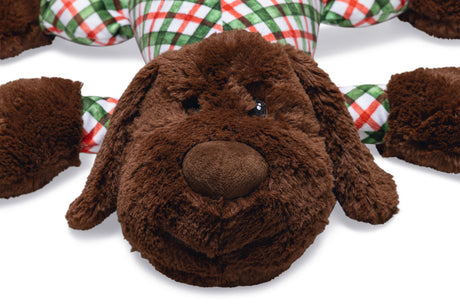 Beeztees XMAS XL Weihnachtskuscheltier für Hunde – 45x46x13 cm