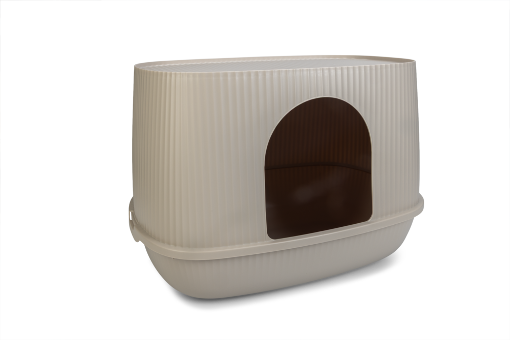 Beeztees Moona Katzentoilette – 57 × 39 × 39 cm in 2 Farben