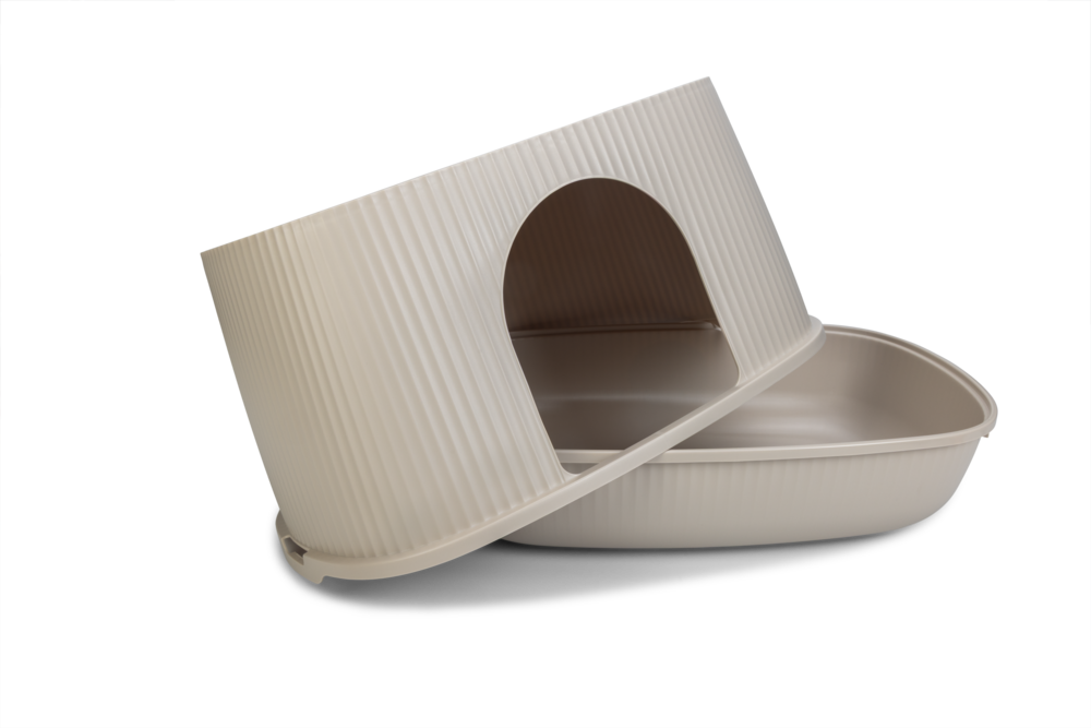 Beeztees Moona Katzentoilette – 57 × 39 × 39 cm in 2 Farben