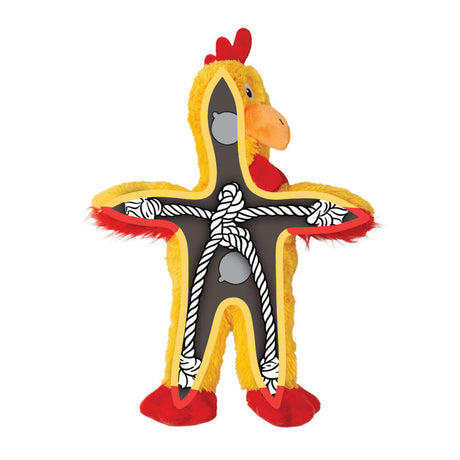 Knots Chicken Hundespielzeug – Robustes & Kuscheliges Spielvergnügen für deinen Liebling