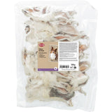 TRIXIE Kaninchenohren mit Fell 500 g – Natürlicher Kauspaß für deinen Hund