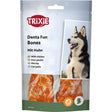 Denta Fun Kauknochen für Hunde mit Huhn – 11 cm, 2 × 60 g