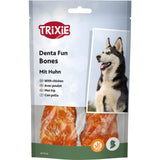 Denta Fun Kauknochen für Hunde mit Huhn – 11 cm, 2 × 60 g