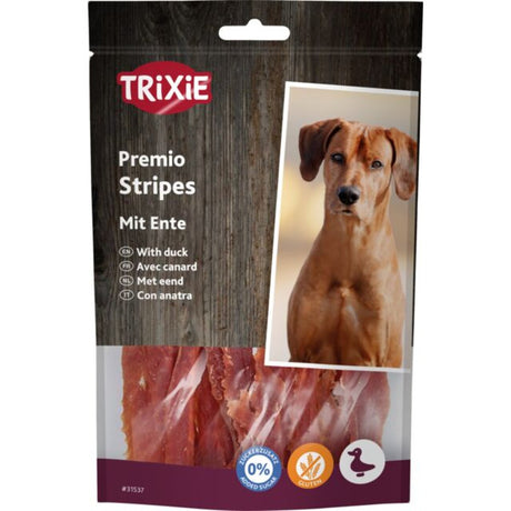 Premio Ducky Stripes getrocknete Entenbrust – 100 g