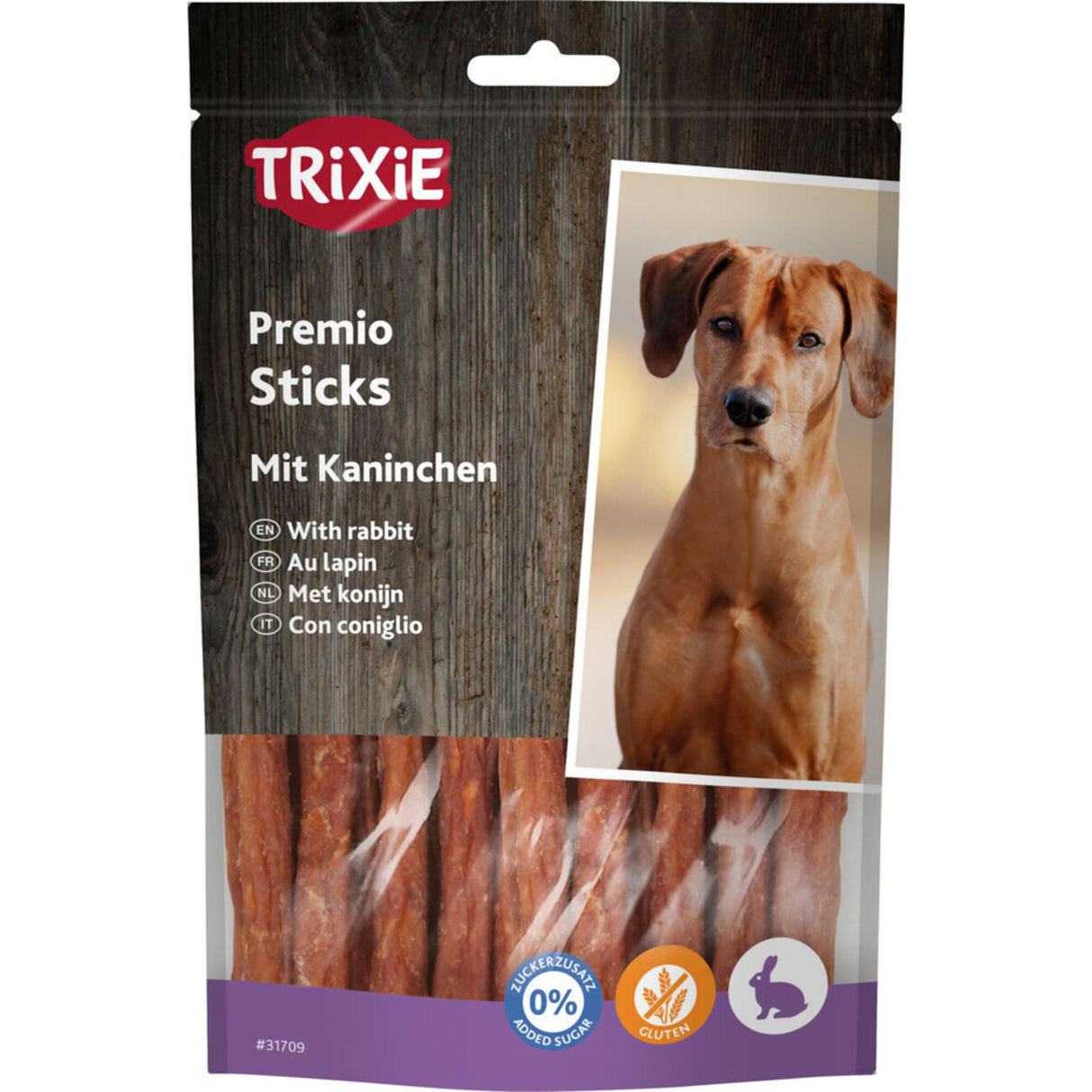 Trixie PREMIO Rabbit Sticks Kaustangen für Hunde – 100 g