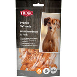 Trixie PREMIO Fish Chicken Wheels Hundesnack – 75 g