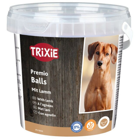 TRIXIE Premio Trainer Snack Balls – 500 g, mit Lamm