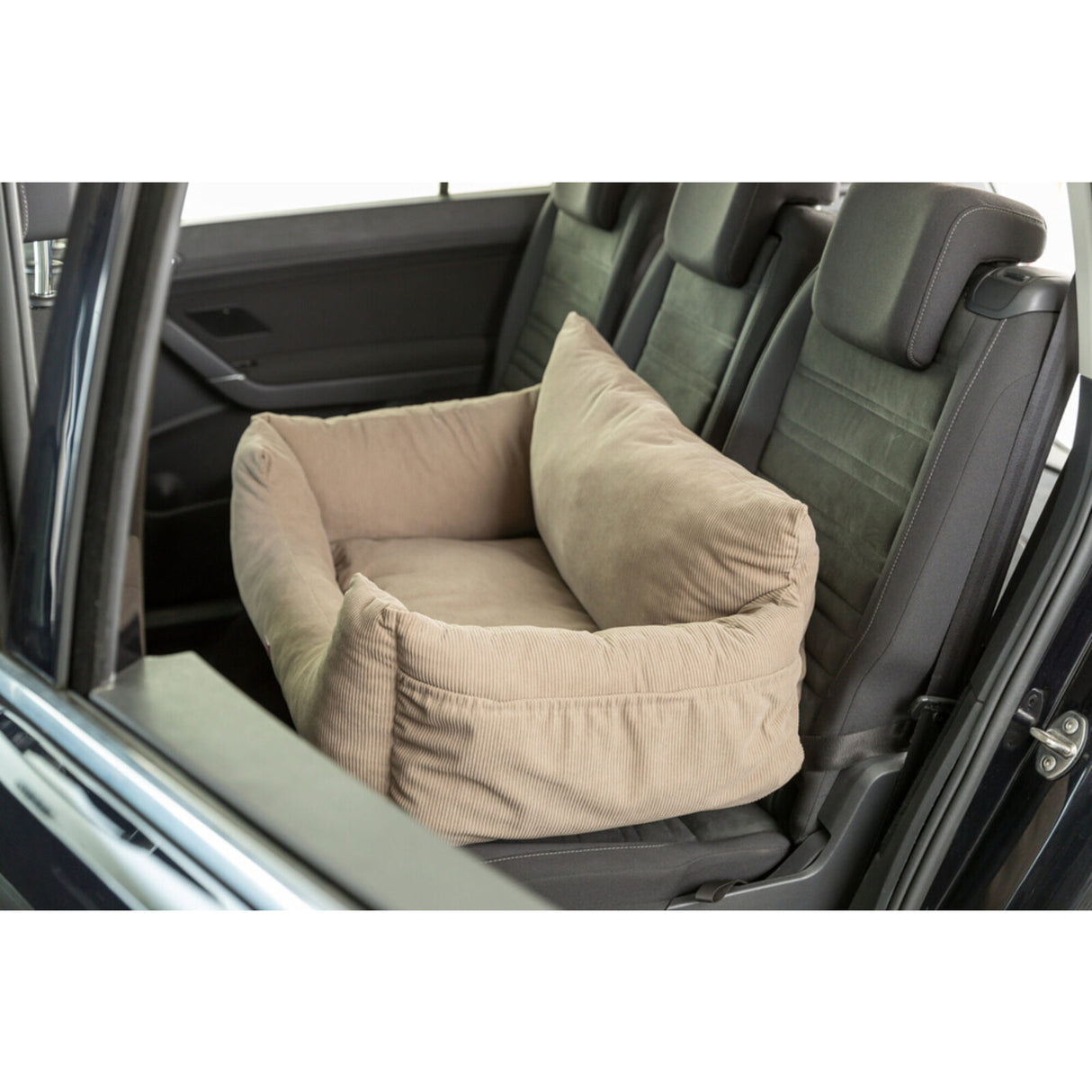 Autositz mit Cord-Optik, taupe