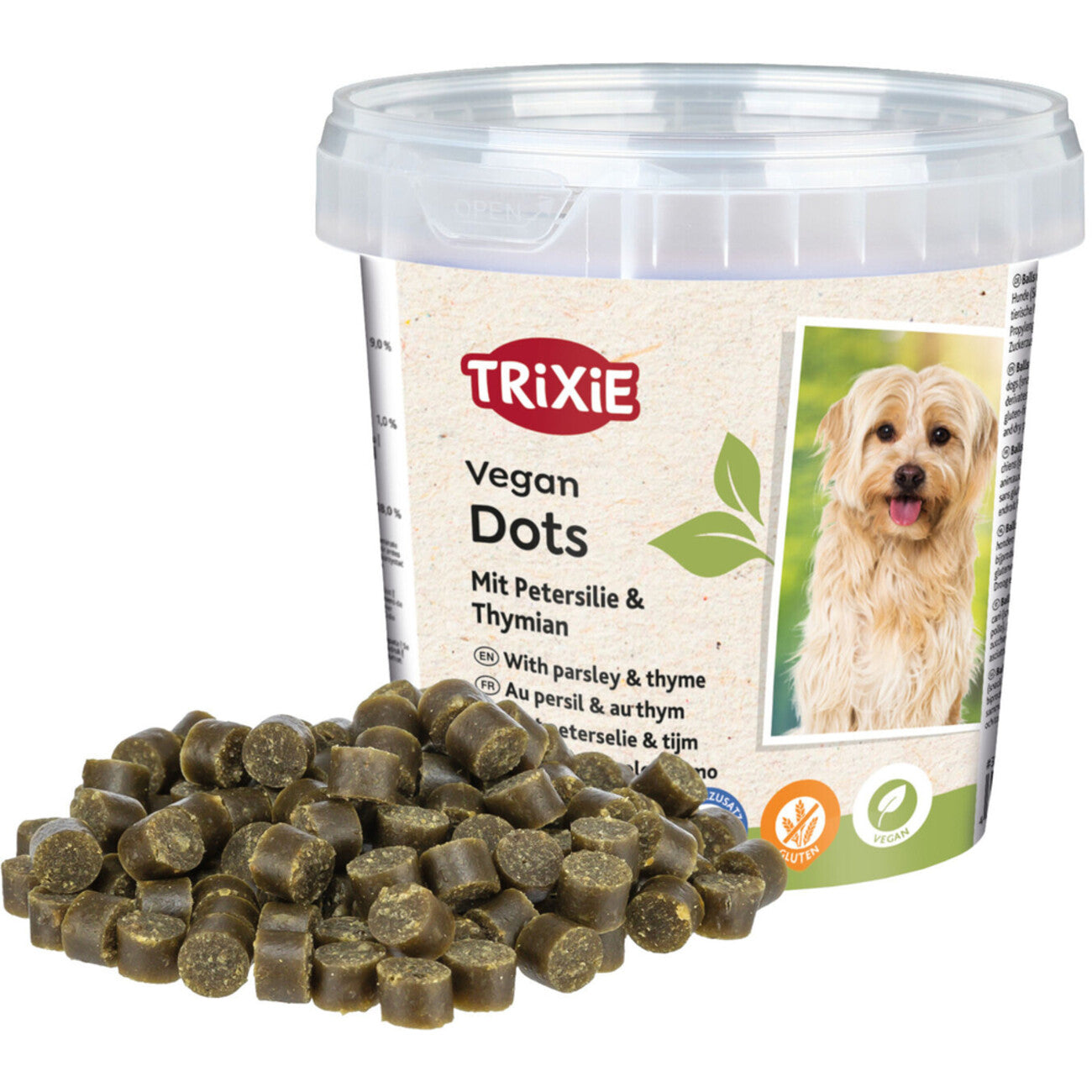 Vegan Soft Snack Dots mit Petersilie & Thymian, 200 g – 200 g