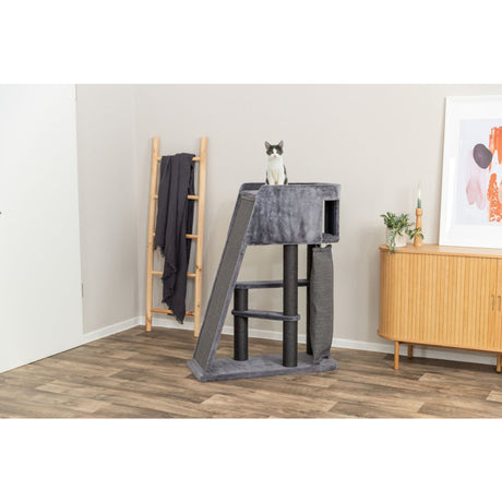 Kratzbaum Active mit Kletterrampe – 122 cm