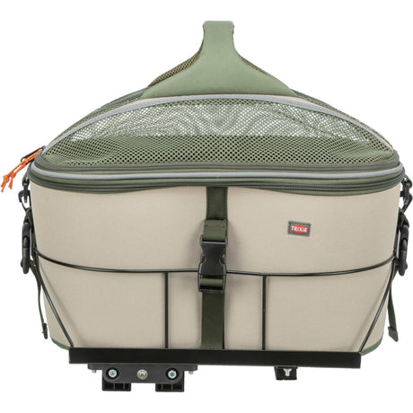 TRIXIE Fahrradkorb für Hunde & Katzen: Sicher & komfortabel unterwegs! – 33 × 40 × 46 cm, bis 10 kg