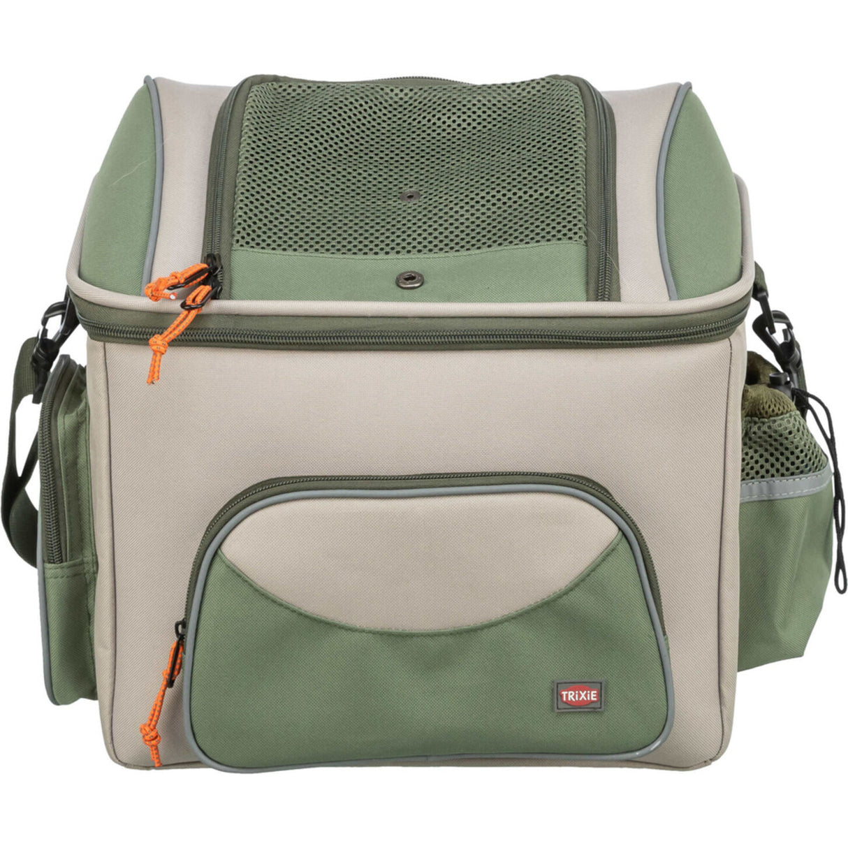 TRIXIE Front-Fahrradkorb – Sicherer & Komfortabler Transport für Hunde & Katzen – 48 × 40 × 34 cm, bis 6 kg