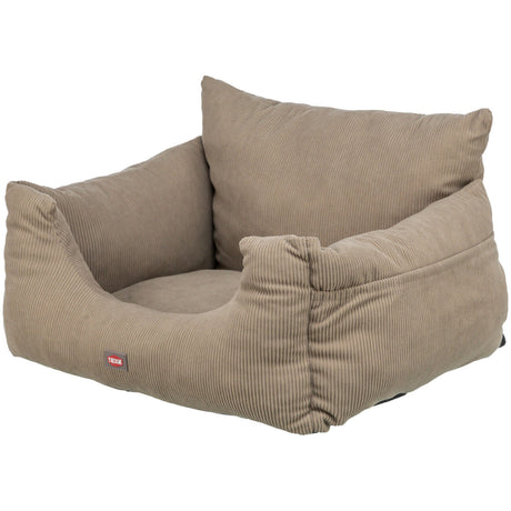 Autositz mit Cord-Optik, taupe