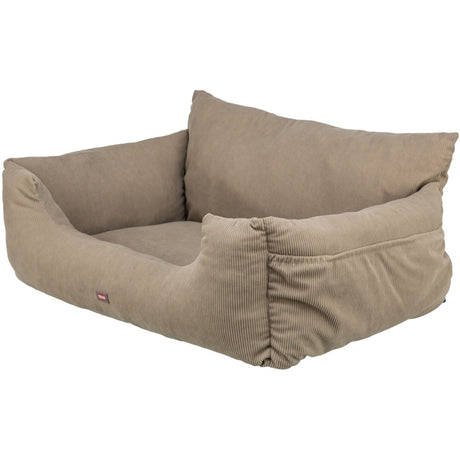 Autositz mit Cord-Optik, taupe