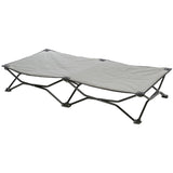 Camping-Bett Strong Edition für Hunde bis zu 50 kg – 120 × 22 × 60 cm