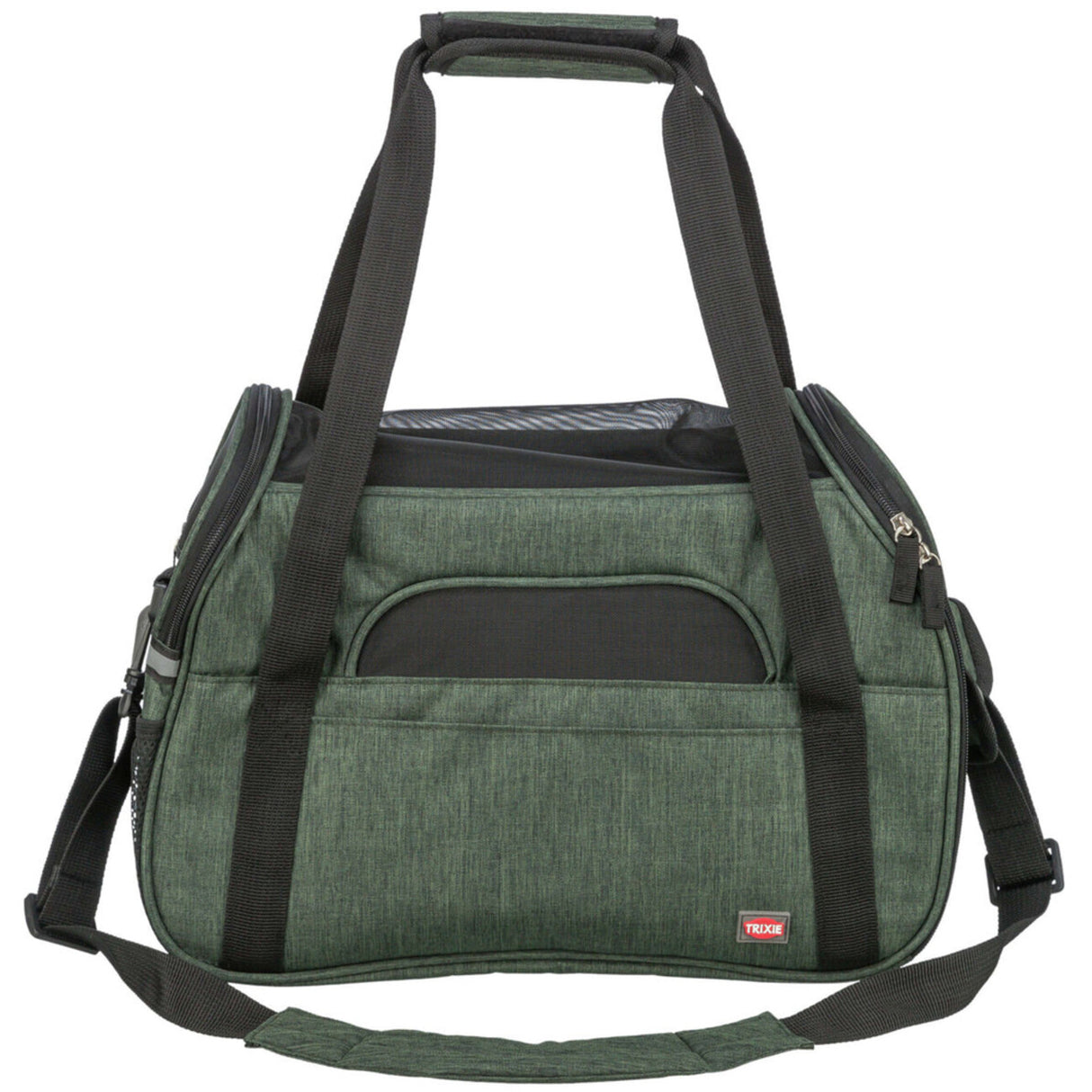 Hundetasche Madison – 19 × 28 × 42 cm, olivegrün, bis 5 kg