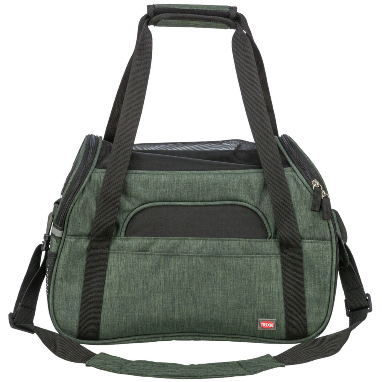 Hundetasche Madison – 19 × 28 × 42 cm, olivegrün, bis 5 kg
