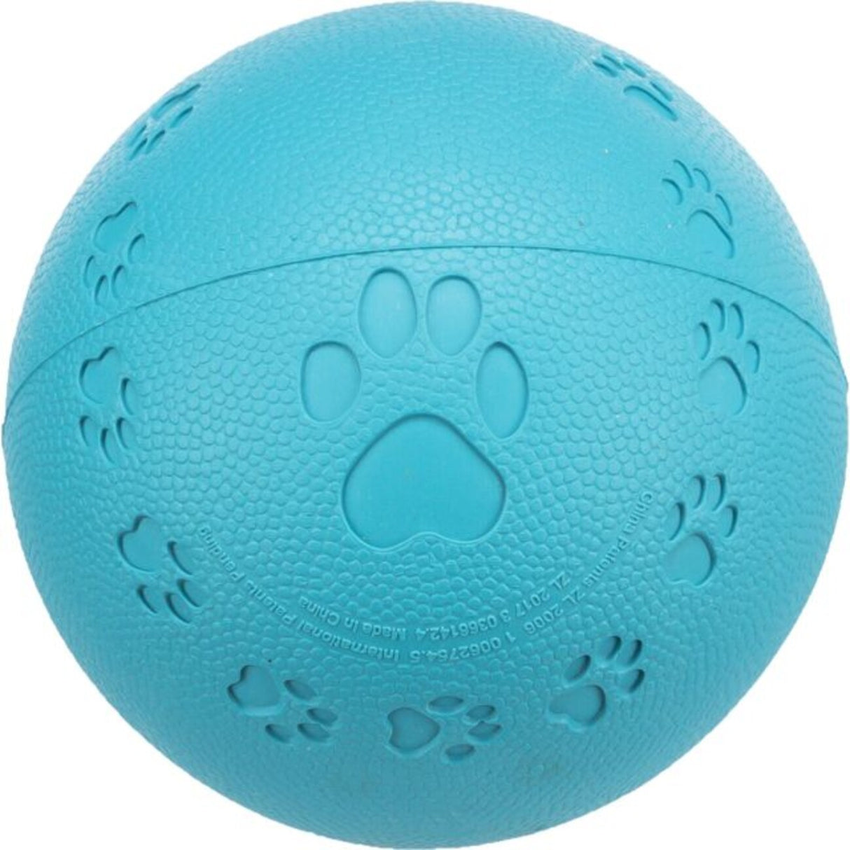 Spielball für Hunde aus Gummi mit Quietscher – ø 9 cm
