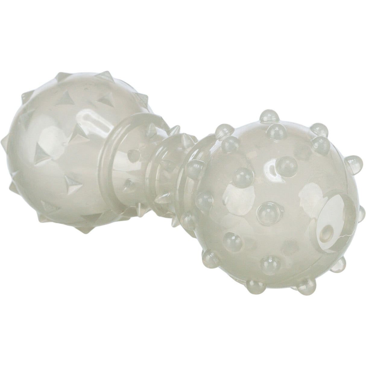 Snack-Hantel Hundespielzeug aus TPR Gummi – TPR, 12 cm