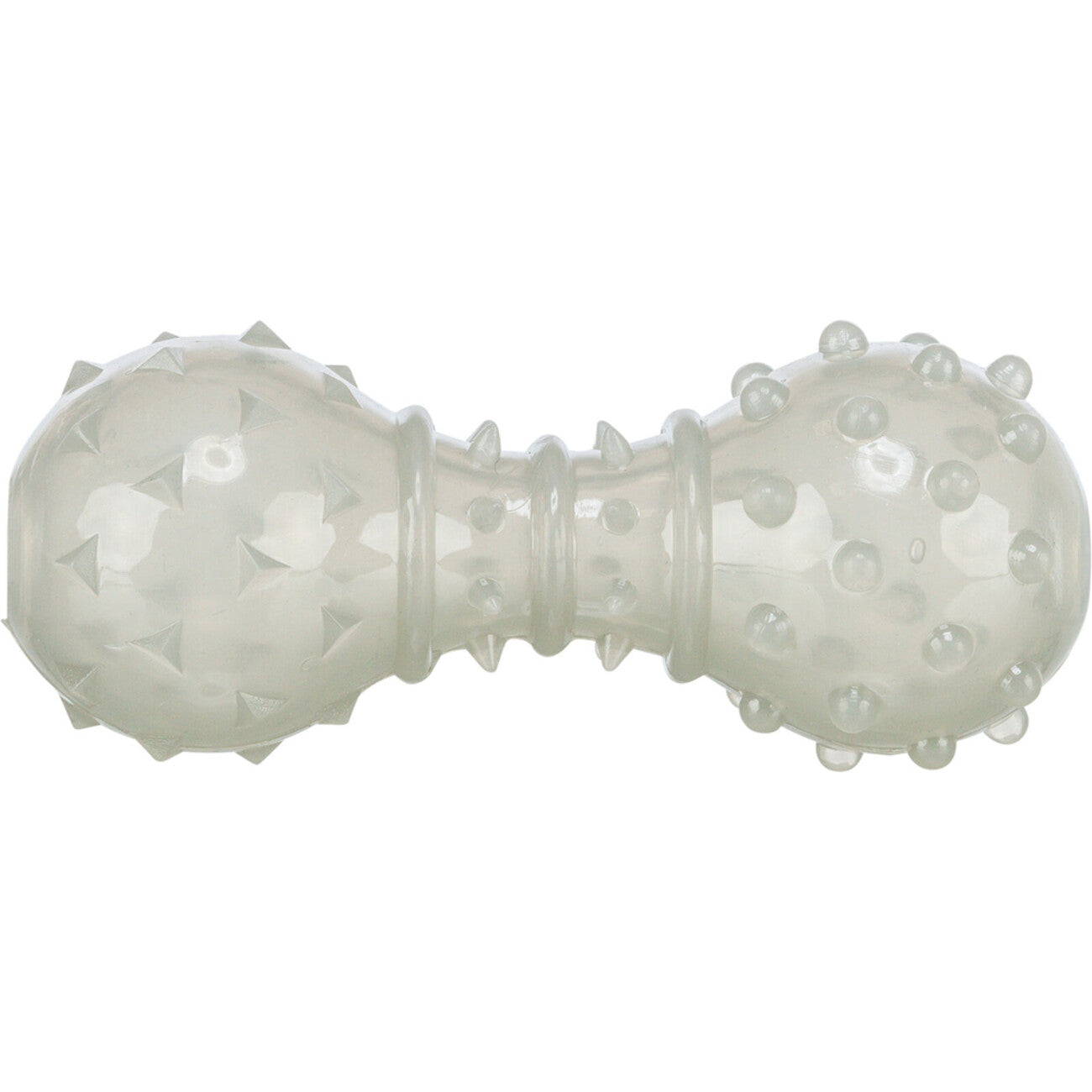 Snack-Hantel Hundespielzeug aus TPR Gummi – TPR, 12 cm
