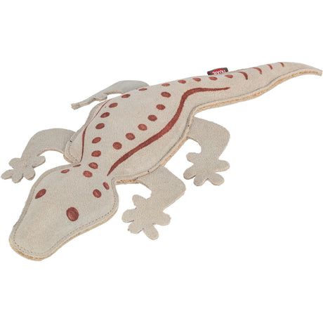 Hundespielzeug Salamander aus Echtleder – 37 cm