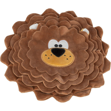 Schnüffelteppich Snack-Löwe, Plüsch – ø 26 cm