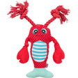 TRIXIE Hummer mit Seil – Robustes Hundespielzeug für Zerr-Spaß – 34 cm