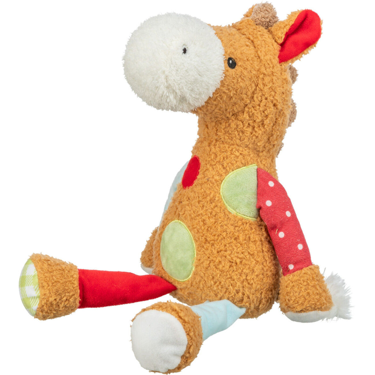 Flicken-Pferd aus Plüsch – 40 cm