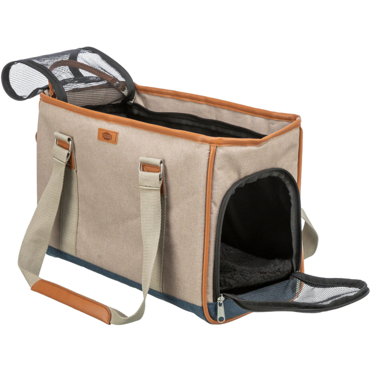 Transporttasche Elisa für Hunde und Katzen bis zu 5 kg – 20 × 26 × 41 cm