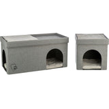 Höhle Kimy Soft Edition für Hunde – Maße: 76 × 72 × 37 cm