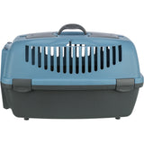 Transportbox Capri 3 mit Ablagefach – 40×38×61 cm, dunkelgrau/blau, bis 12kg