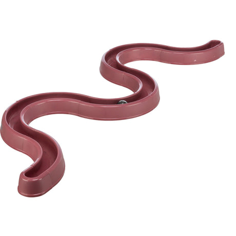 Trixie Katzenspielzeug Spielschiene Flashing Ball Race – 65 × 31 cm