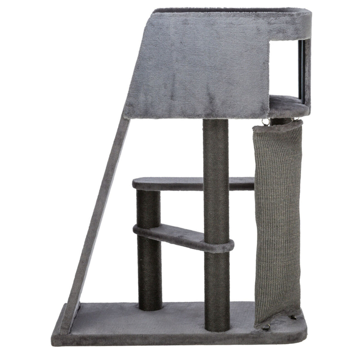 Kratzbaum Active mit Kletterrampe – 122 cm