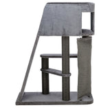 Kratzbaum Active mit Kletterrampe – 122 cm