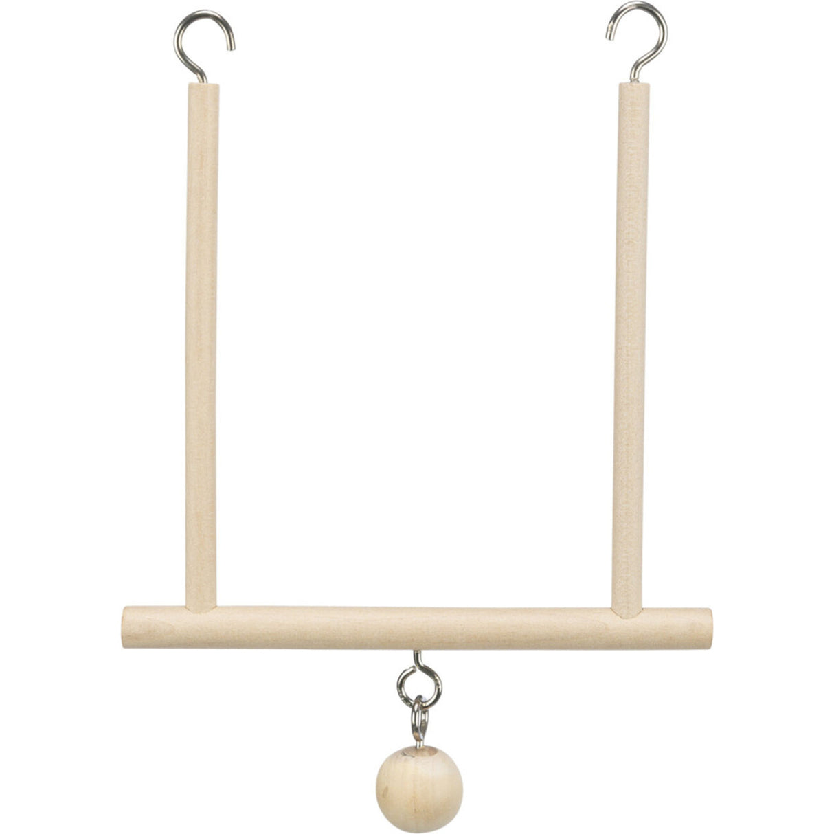 Trapezschaukel mit Holzkugel – 12×13 cm