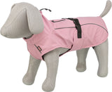 TRIXIE Hunde Regenmantel Vimy – wasserdicht, mit Bauchschutz & Reflektoren | Pink, Flieder & Orange