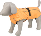 TRIXIE Hunde Regenmantel Vimy – wasserdicht, mit Bauchschutz & Reflektoren | Pink, Flieder & Orange