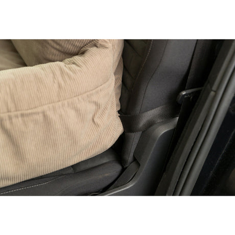 Autositz mit Cord-Optik, taupe