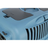 Transportbox Capri 3 mit Ablagefach – 40×38×61 cm, dunkelgrau/blau, bis 12kg