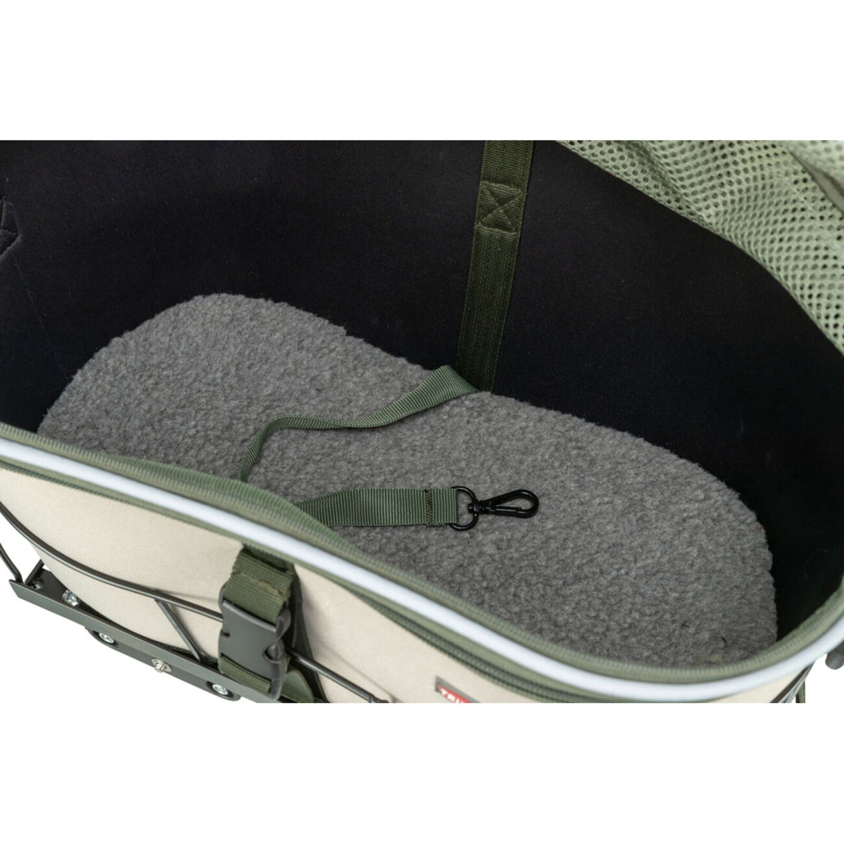 TRIXIE Fahrradkorb für Hunde & Katzen: Sicher & komfortabel unterwegs! – 33 × 40 × 46 cm, bis 10 kg